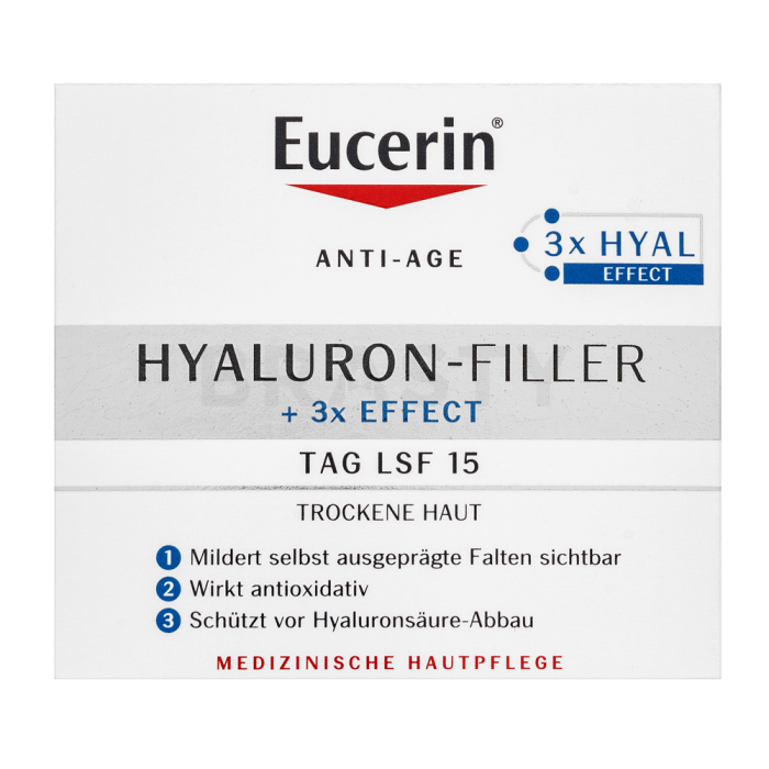 Eucerin Hyaluron-Filler nappali krém + 3x Effect Day Cream 50 ml
