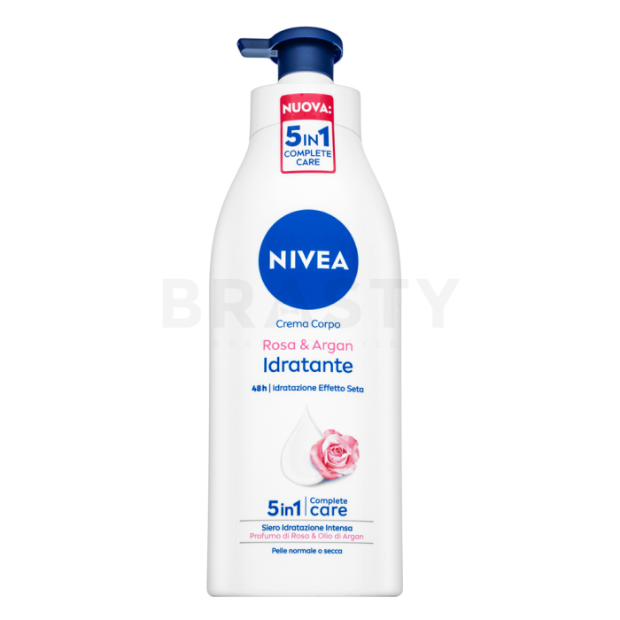 Nivea Rose & Argan Hydration hidratáló testápoló Body Milk 500 ml