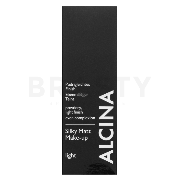 Alcina Silky Matt Make-up ličila za poenotenje tona kože Light 30 ml