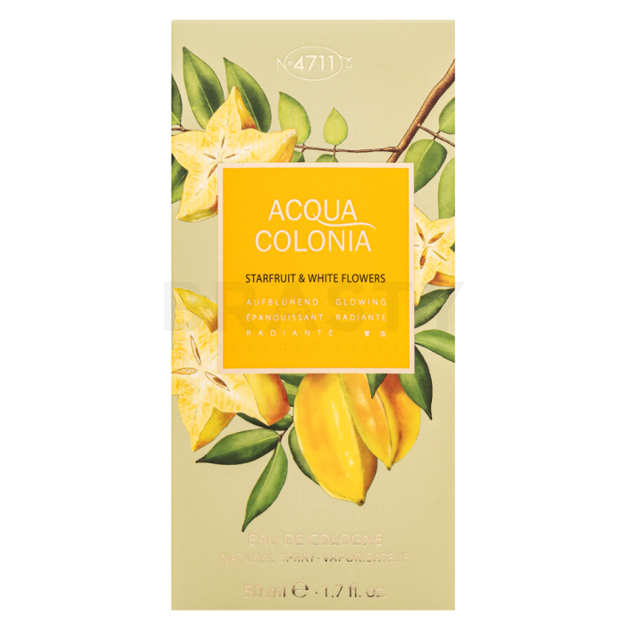 4711 Acqua Colonia Starfruit & White Flowers kolínska voda unisex 50 ml