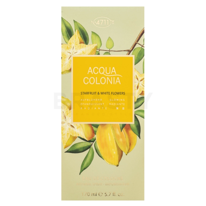 4711 Acqua Colonia Starfruit & White Flowers kolínska voda unisex 170 ml