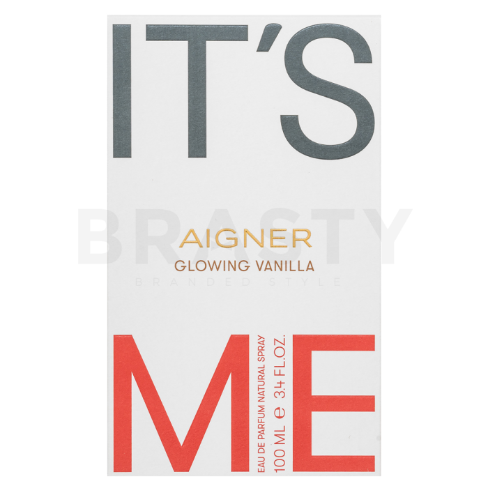 Aigner It's Me Glowing Vanilla Eau de Parfum da donna 100 ml