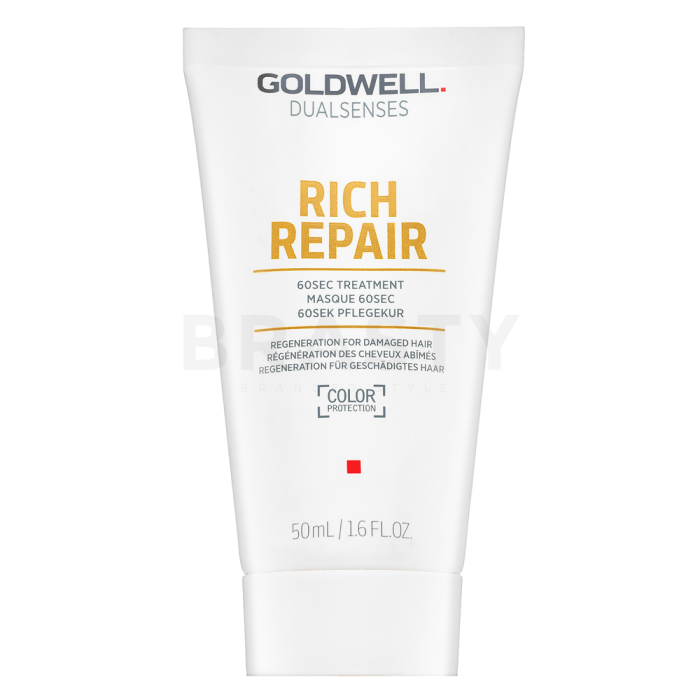 Goldwell Dualsenses Rich Repair 60sec Treatment maska pre suché a poškodené vlasy 50 ml