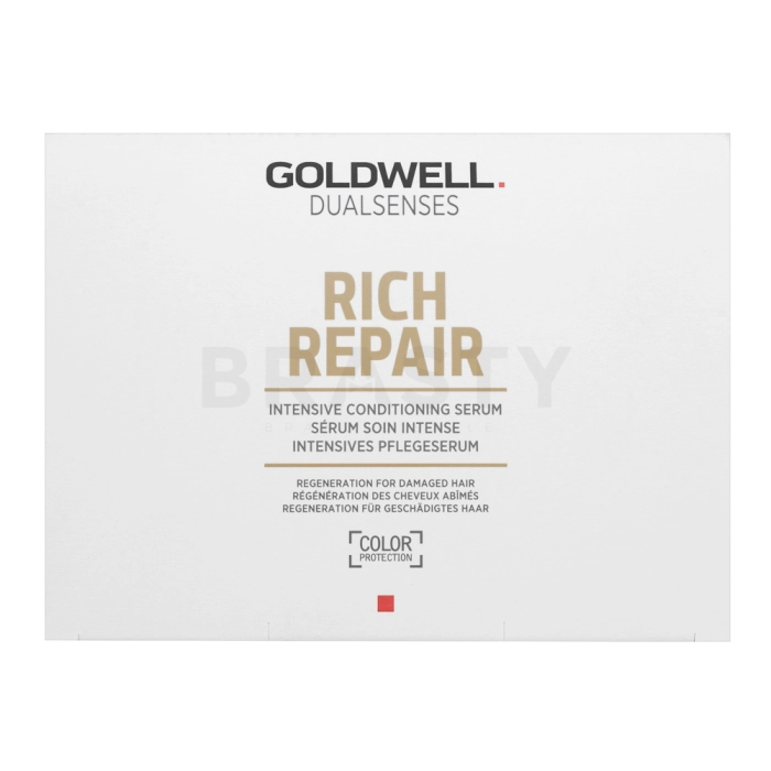 Goldwell Dualsenses Rich Repair Intensive Conditioning Serum tratament pentru păr pentru păr uscat si deteriorat 12 x 18 ml