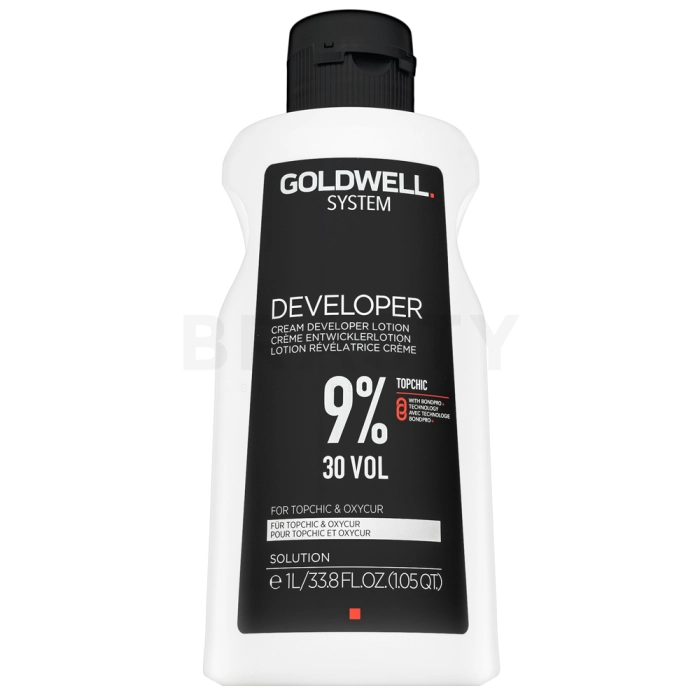 Goldwell System Cream Developer Lotion emulsie ontwikkelen voor alle haartypes 9% 30 Vol. 1000 ml