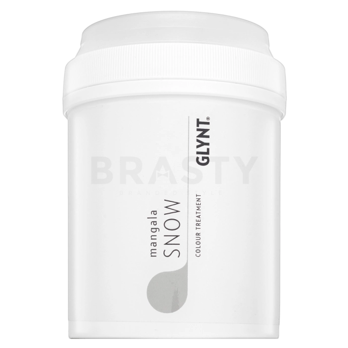Glynt Mangala tápláló maszk színes pigmentekkel hajszín élénkítésére Snow 1000 ml