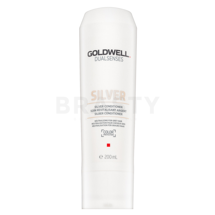 Goldwell Dualsenses Silver Conditioner Balzam za platinasto blond in sive lase 200 ml