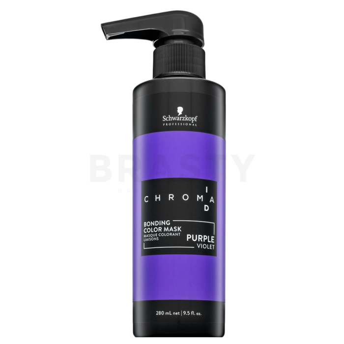 Schwarzkopf Professional Chroma ID Color Bonding Mask Purple подхранваща маска с цветни пигменти за коса с лилави нюанси 280 ml