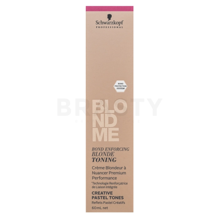 Schwarzkopf Professional BlondMe Blonde Toning obarvana barvna krema za vse vrste las Ice 60 ml