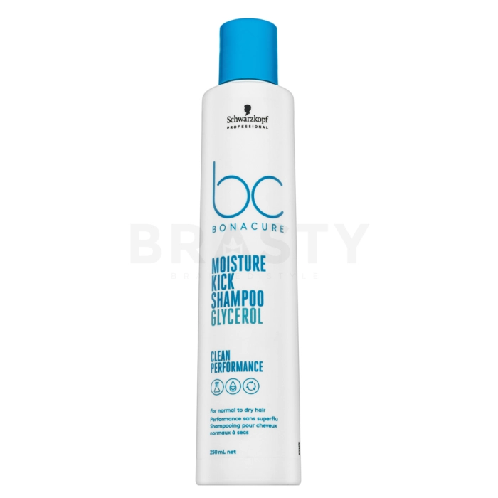 Schwarzkopf Professional BC Bonacure Moisture Kick Shampoo Glycerol Champú nutritivo para el cabello normal y seco 250 ml