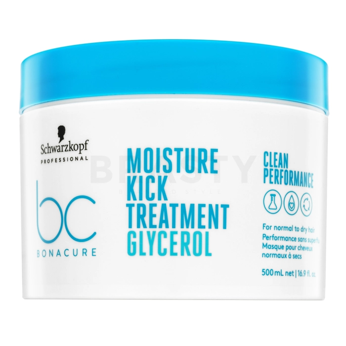 Schwarzkopf Professional BC Bonacure Moisture Kick Treatment Glycerol masker voor hydraterend haar 500 ml