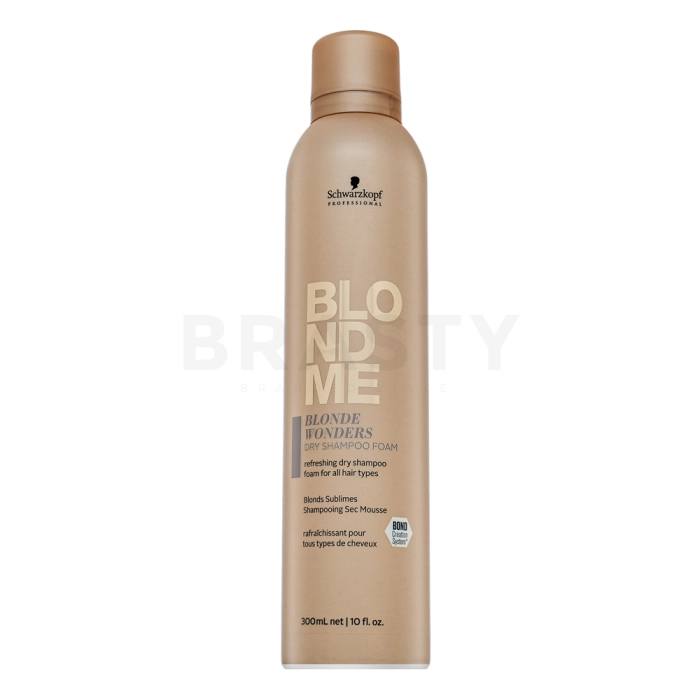Schwarzkopf Professional BlondMe Blonde Wonders Dry Shampoo Foam suchý šampón pre blond vlasy 300 ml