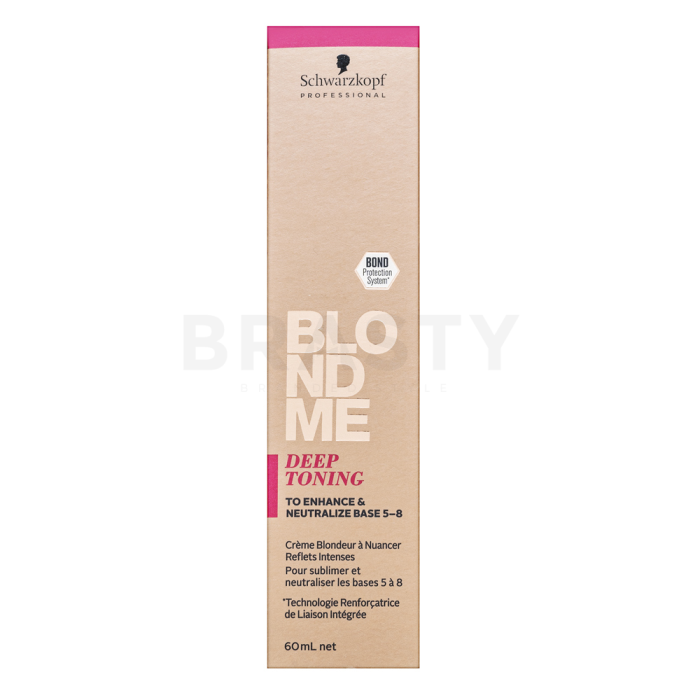 Schwarzkopf Professional BlondMe Deep Toning Tönungscreme für blondes Haar Peach Sorbet 60 ml