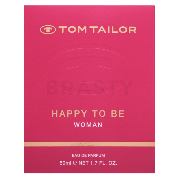 Tom Tailor Happy to Be Eau de Parfum voor vrouwen 50 ml