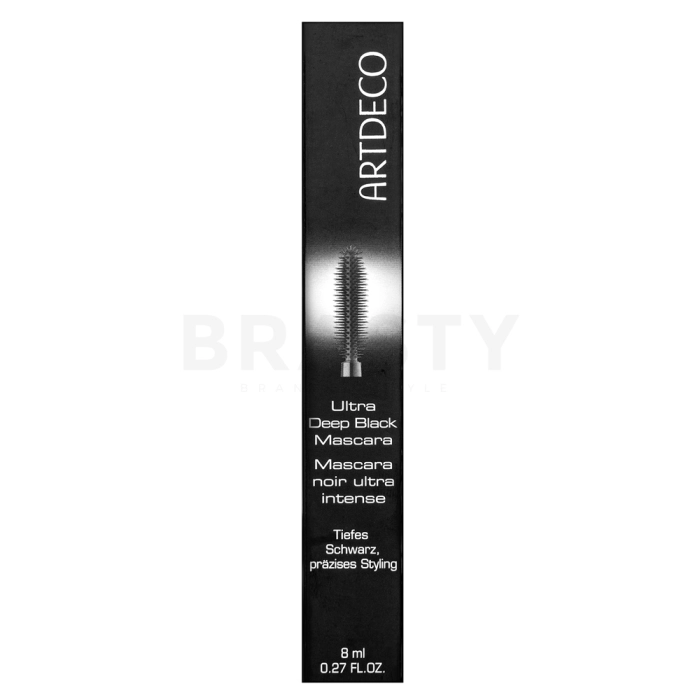 Artdeco Ultra Deep Black Mascara maskara za podaljševanje trepalnic in volumen 01 Deep Black 8 ml