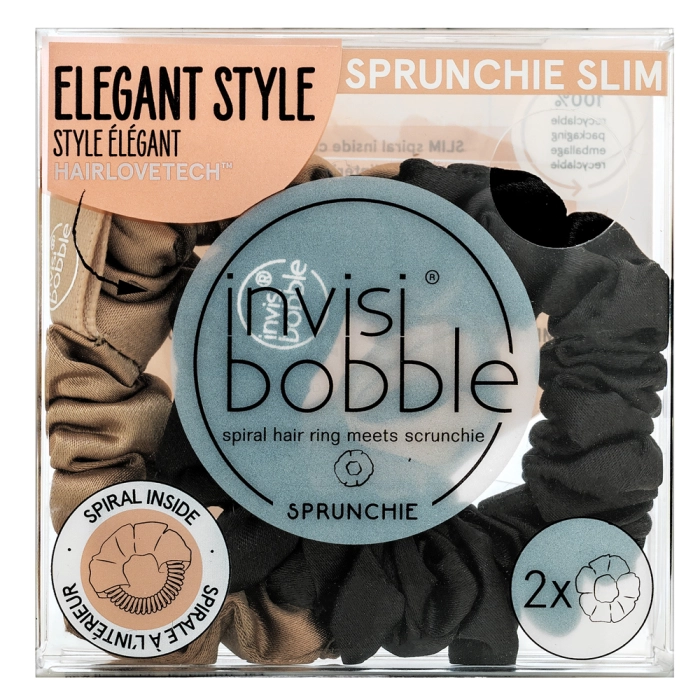 InvisiBobble Sprunchie Slim True Golden Duo gumka do włosów