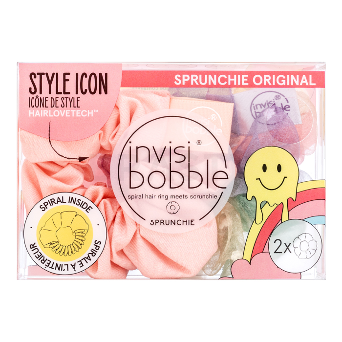 InvisiBobble Sprunchie Retro Dreamin' Hue-Man Love hajgumi