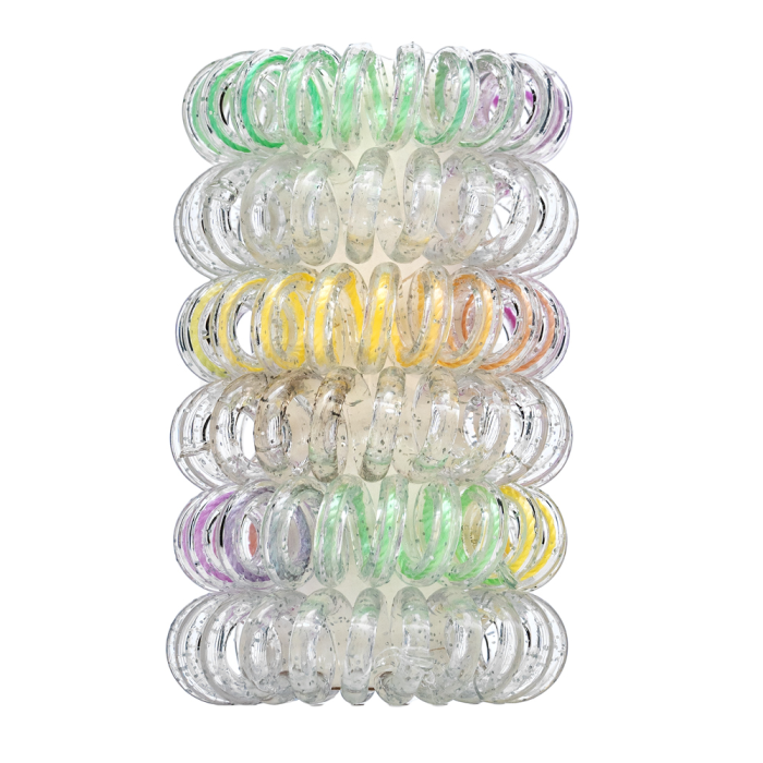 InvisiBobble Disney Princess Tiana Original Hair Spiral haarelastiek - Set