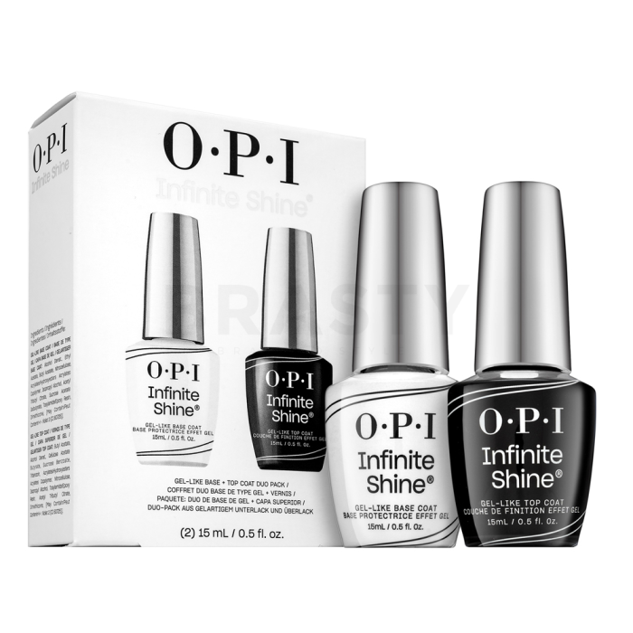 OPI Infinite Shine Silk Duo Pack zestaw lakierów do paznokci 2 x 15 ml