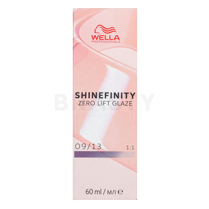Wella Professionals Shinefinity Zero Lift Glaze professionele demi-permanente haarkleuring 09/13 Toffee Milk 60 ml