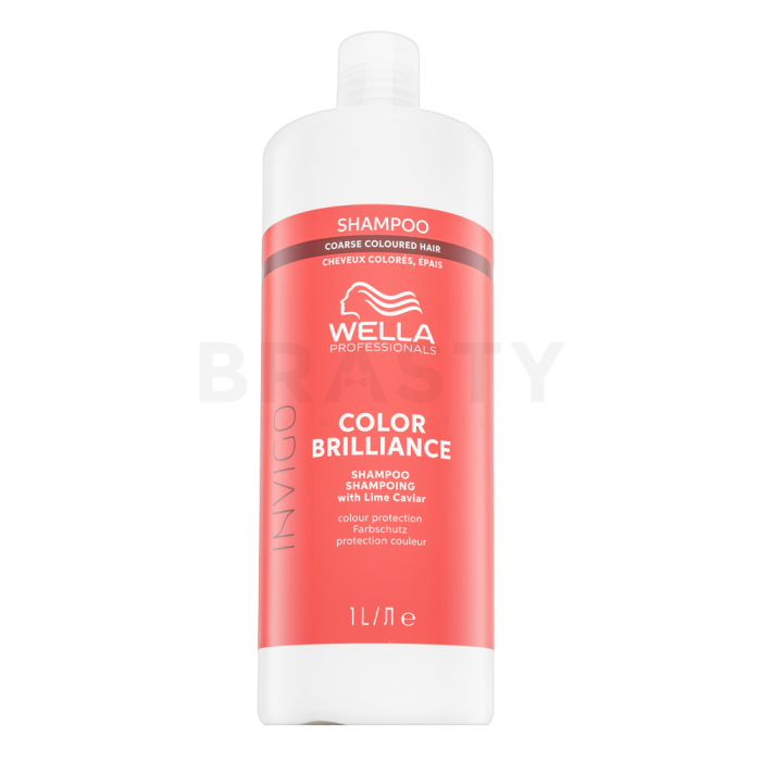 Wella Professionals Invigo Color Brilliance Coarse Shampoo Защитен шампоан за боядисана коса 1000 ml