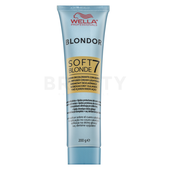 Wella Professionals Blondor Soft Blonde Cream Lotion crème om het haar lichter te maken 200 g