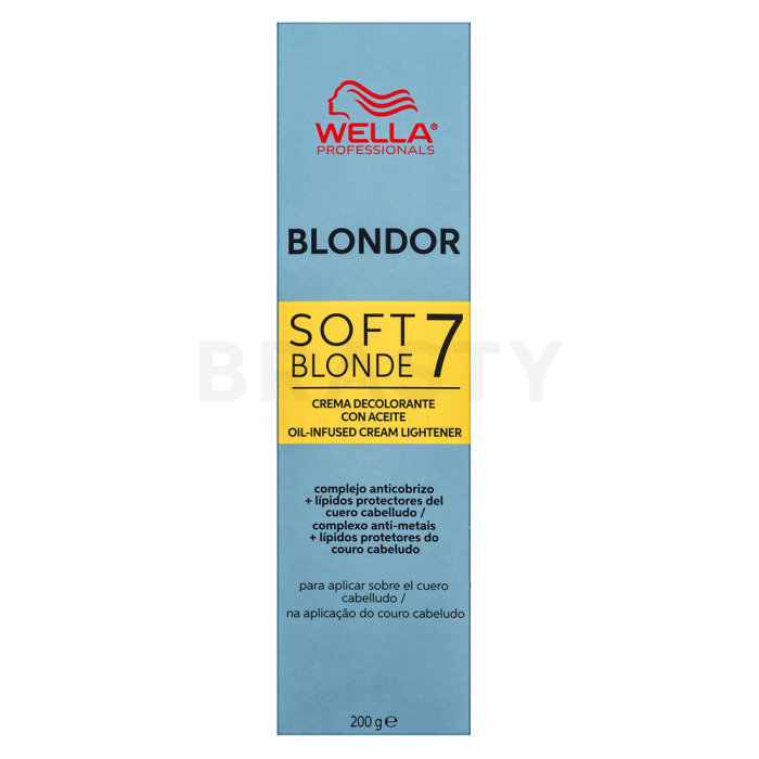 Wella Professionals Blondor Soft Blonde Cream Lotion crème om het haar lichter te maken 200 g