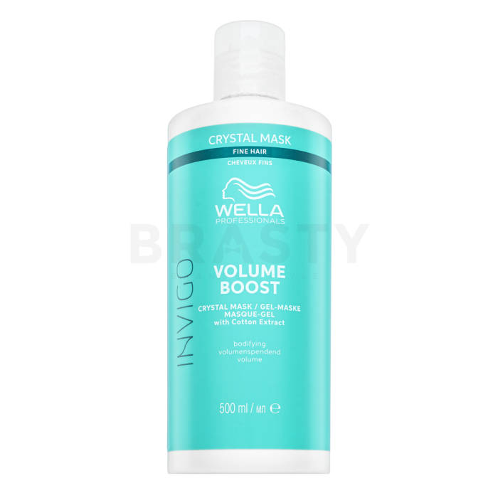 Wella Professionals Invigo Volume Boost Crystal Mask masker voor volume en versterking van het haar 500 ml