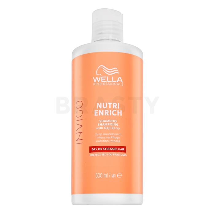 Wella Professionals Invigo Nutri-Enrich Shampoo with Goji Berry Pflegeshampoo für trockenes und geschädigtes Haar 500 ml