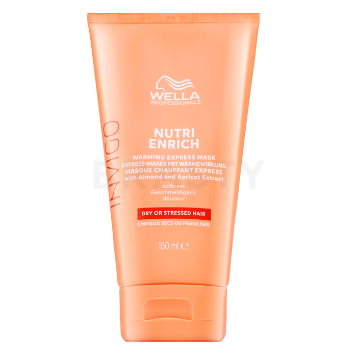 Wella Professionals Invigo Nutri-Enrich Warming Express Mask selbsterwärmende Haarmaske für trockenes und geschädigtes Haar 150 ml