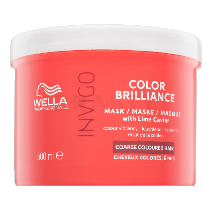Wella Professionals Invigo Color Brilliance Coarse Mask beschermingsmasker voor gekleurd haar 500 ml