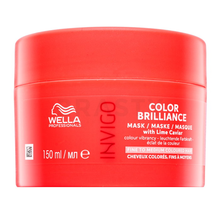 Wella Professionals Invigo Color Brilliance Mask with Lime Caviar Schutzmaske für gefärbtes Haar 150 ml