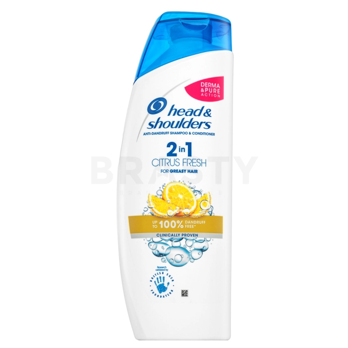 Head & Shoulders 2in1 Citrus Fresh shampoo en conditioner tegen roos 450 ml