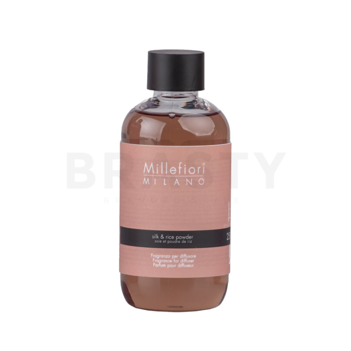 Millefiori Milano Fragrance Diffuser Silk & Rice Powder Refill 250 ml