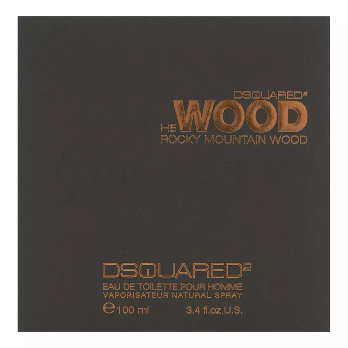 Dsquared2 He Wood Rocky Mountain Eau de Toilette da uomo 100 ml