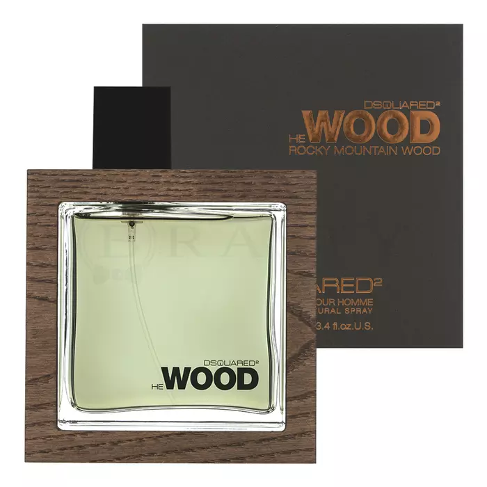 Dsquared2 He Wood Rocky Mountain Eau de Toilette da uomo 100 ml