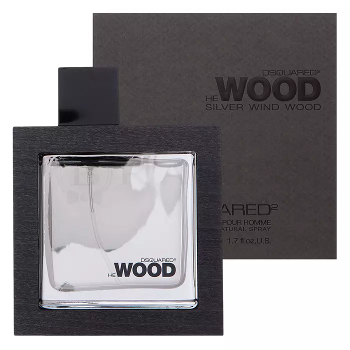 Dsquared2 He Wood Silver Wind Wood Eau de Toilette férfiaknak 50 ml