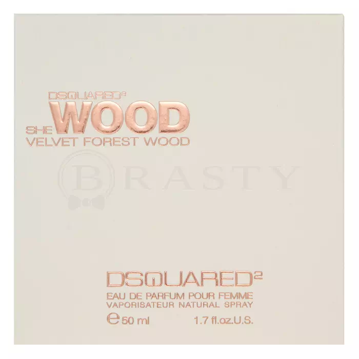 Dsquared2 She Velvet Forest Wood Eau de Parfum da donna 50 ml