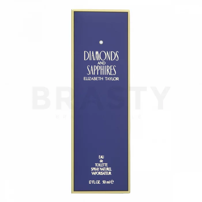 Elizabeth Taylor Diamonds and Sapphires Eau de Toilette voor vrouwen 50 ml