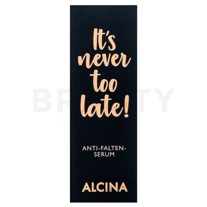 Alcina It's never too late! Serum Anti-Wrinkle Face Serum 30 ml