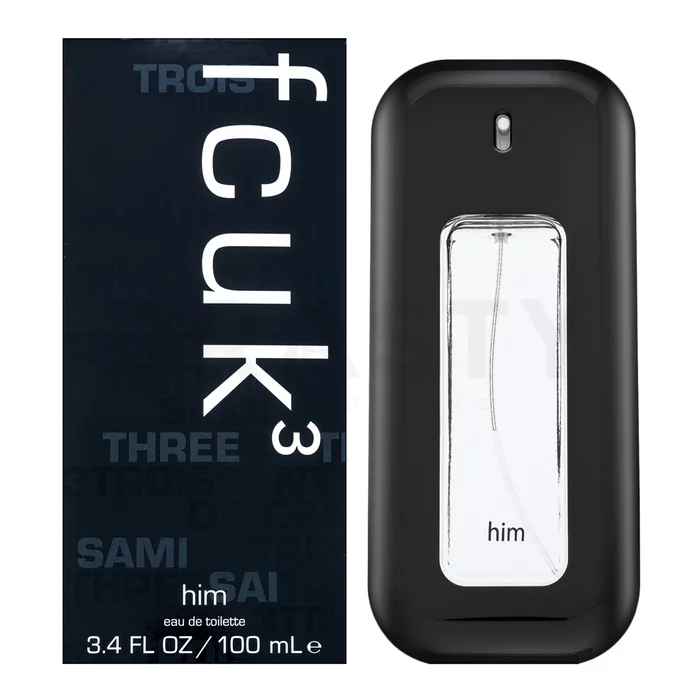 Fcuk Fcuk 3 Him toaletna voda za muškarce 100 ml