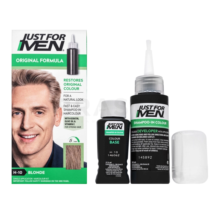Just For Men Shampoo-in Haircolour barvni šampon za moške H10 Sandy Blond 66 ml