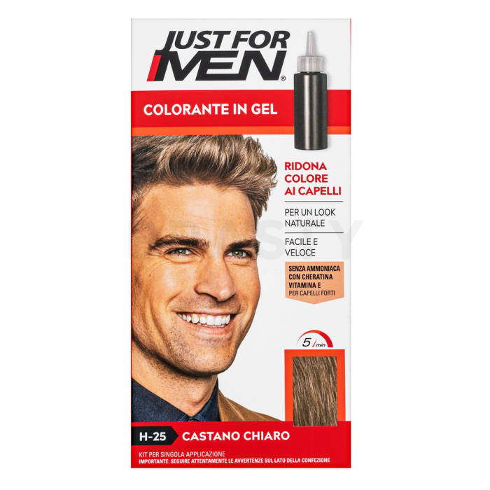 Just For Men Gel Color Haarfarbe für Männer H25 Light Brown