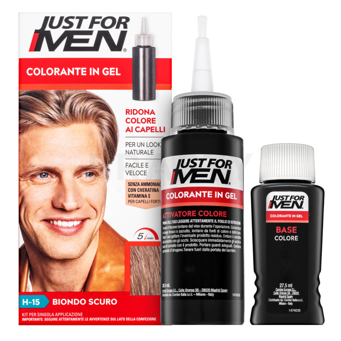 Just For Men Gel Color Haarfarbe für Männer H15 Dark Blond