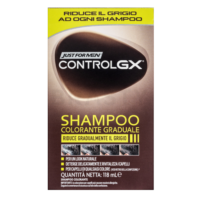 Just For Men Control GX Shampoo szampon do włosów siwych 118 ml