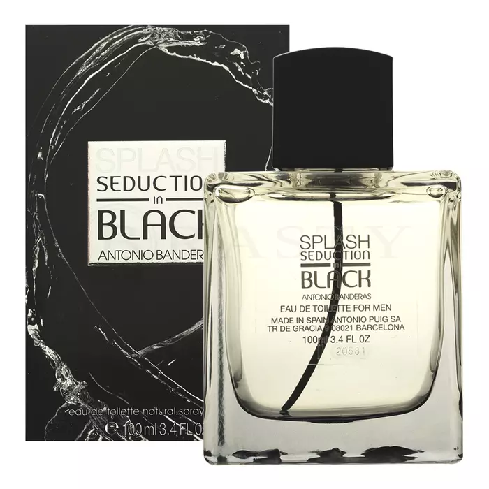 Antonio Banderas Splash Seduction in Black Eau de Toilette férfiaknak 100 ml