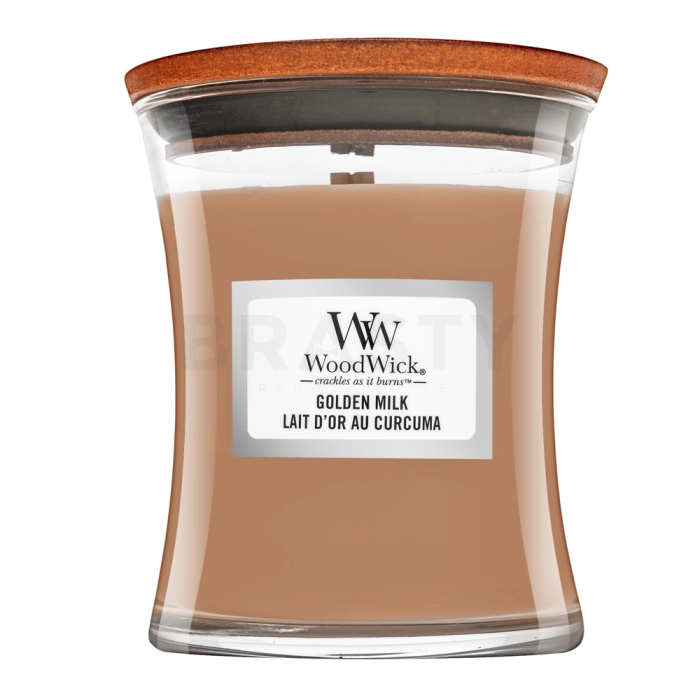 Woodwick Golden Milk świeca zapachowa 275 g