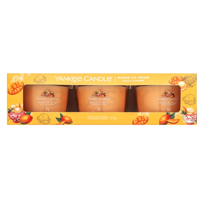 Yankee Candle Mango Ice Cream 3 x 37 g