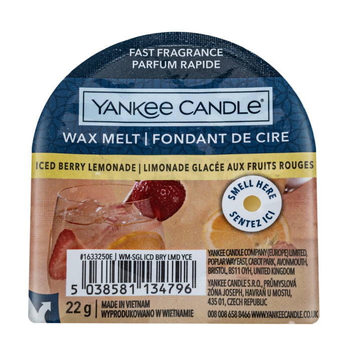 Yankee Candle Iced Berry Lemonade 22 g