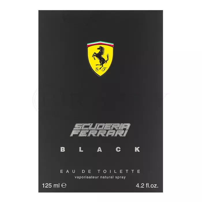 Ferrari Scuderia Black Eau de Toilette férfiaknak 125 ml